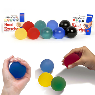 TheraBand Hand Exerciser Ball (Standard OR Large)