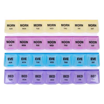 MediPlanner 7-Day Pill Organizer