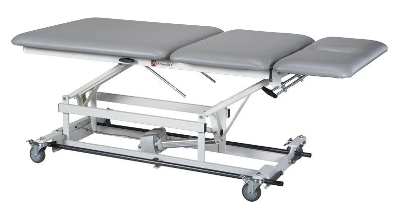 Armedica AM-BA334 Bariatric Three-Section Bar Activated Hi-Lo Treatment Table