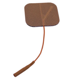 Self-Adhesive Electrodes, Tan Cloth, Foil Pouch